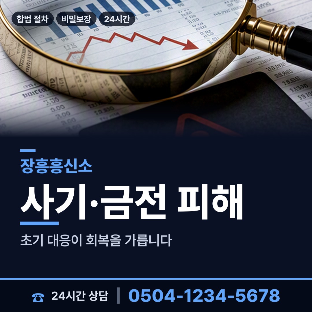 장흥 안양면 흥신소어플 상담 안내